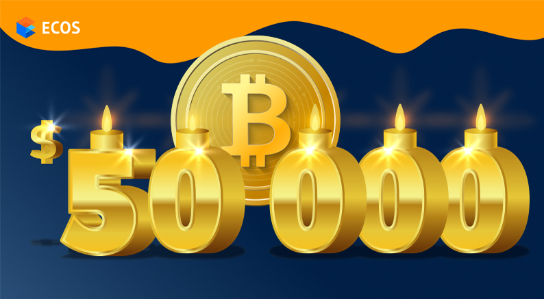 Bitcoin Breaks Above $50,000